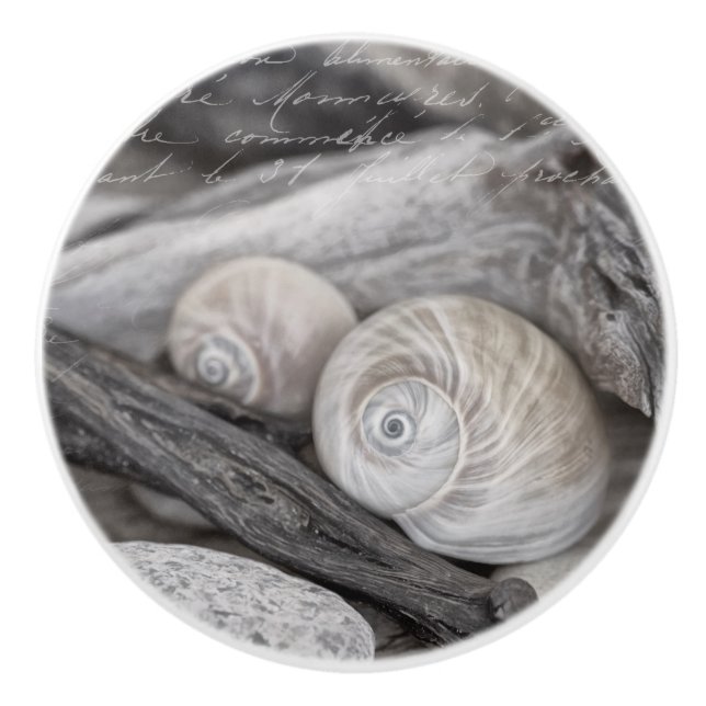 Pomo De Cerámica En la playa (Anverso)