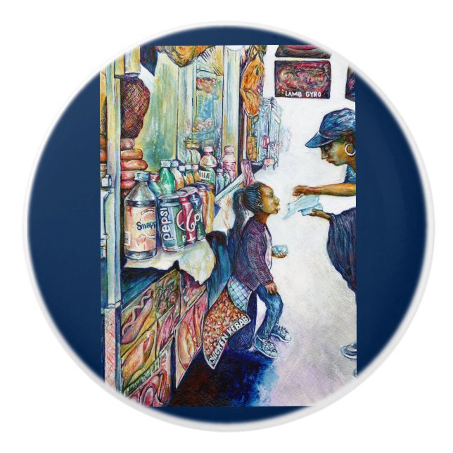 Pomo De Cerámica En última instancia genera esperanza (Anverso)