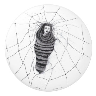 Pomo De Cerámica "Enredado"