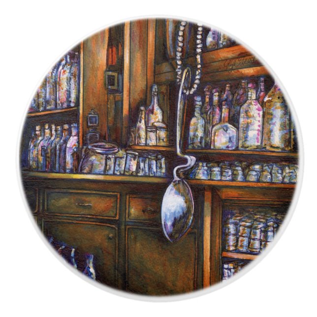 Pomo De Cerámica Entendido implícitamente (Anverso)