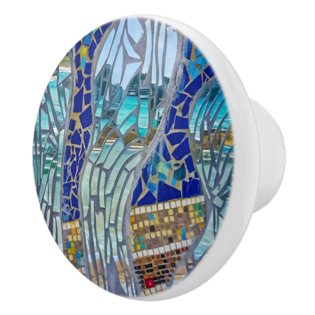 Pomo De Cerámica Espejo, espejo, dime... (Derecha)