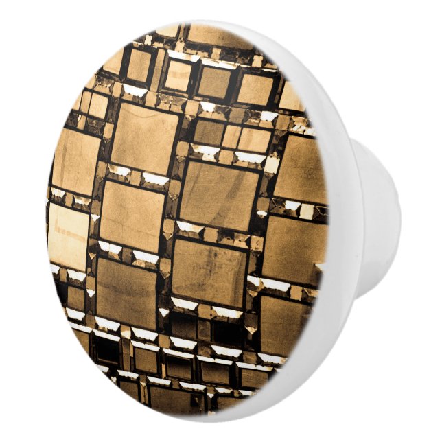 Pomo De Cerámica Espejos de Sepia (Derecha)