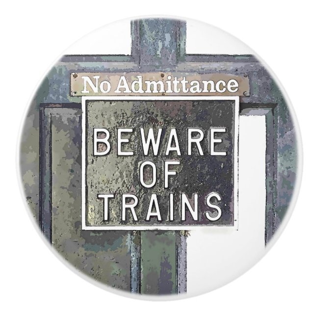 POMO DE CERÁMICA ESTACIÓN DE TREN