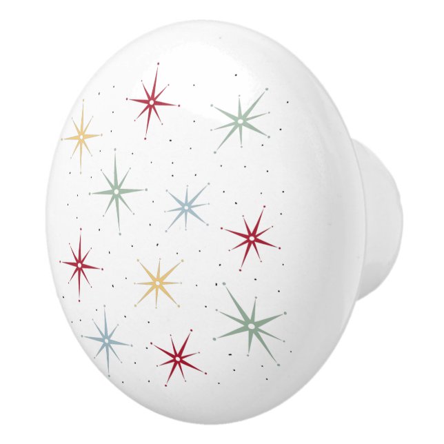 Pomo De Cerámica Estallidos atómicos divertidos en los años 50 a me (Derecha)