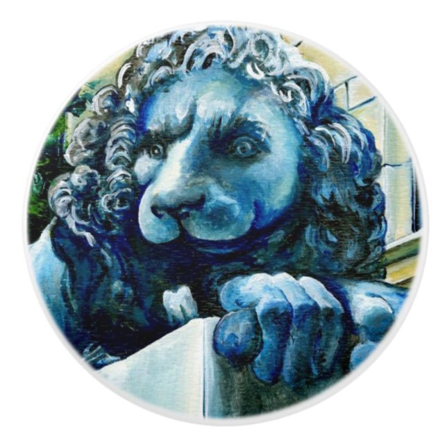 Pomo De Cerámica Esteamed Feline (Anverso)