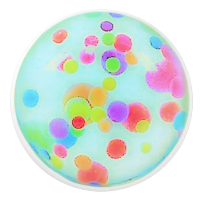 POMO DE CERÁMICA ESTILO DE DISEÑO DE ARTE DE PUERTA CERAMIC PULL (Anverso)