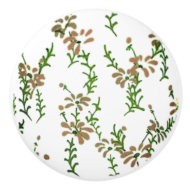 POMO DE CERÁMICA ESTILO DE DISEÑO DE ARTE DE PUERTA CERAMIC PULL (Anverso)