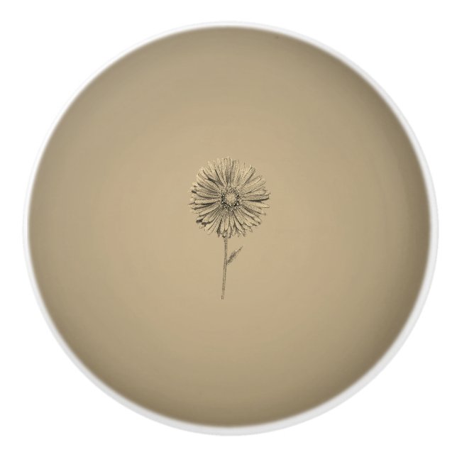 POMO DE CERÁMICA ESTILO DE DISEÑO DE ARTE DE PUERTA CERAMIC PULL (Anverso)