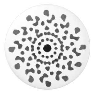 POMO DE CERÁMICA ESTILO DE DISEÑO DE ARTE DE PULSERA CERAMICA DE LA