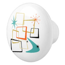 Estrellas de la era atómica Boomerang cuadradas a 