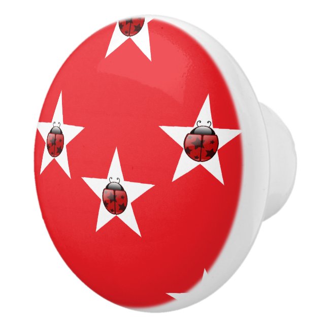 Pomo De Cerámica Estrellas de labios (Derecha)