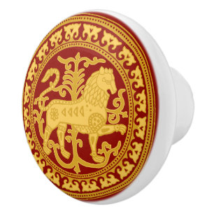 Pomo De Cerámica Esztergom Leon Ceramic Knob
