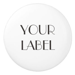 Pomo De Cerámica Etiqueta de personalizado