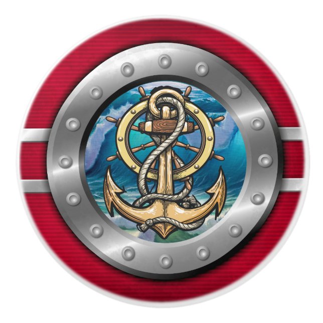 Pomo De Cerámica Extracción cerámica de aguijón naumático (Anverso)