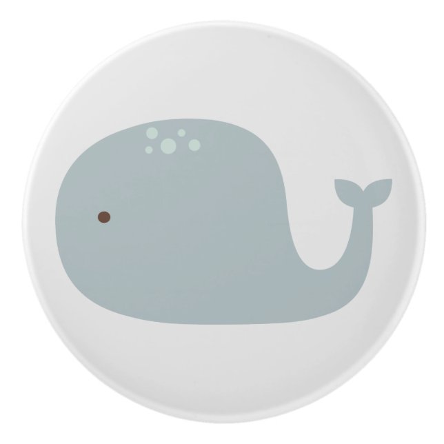 Pomo De Cerámica Extracción cerámica de ballena (Anverso)