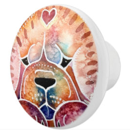 Pomo De Cerámica Extracción de cerámica de cerámica para chow PRISM