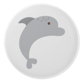 Pomo De Cerámica Extracción de cerámica de delfín cutáneo