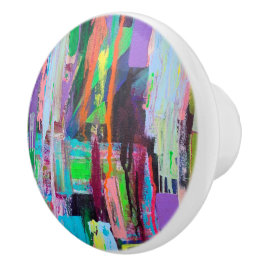 Pomo De Cerámica Extracción de cerámica de niebla púrpura