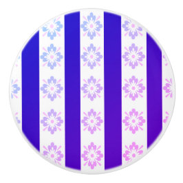 Pomo De Cerámica Extracción de cerámica púrpura Art Deco