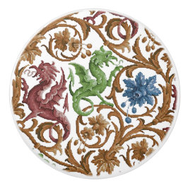 Pomo De Cerámica Faerie Dragons Ceramic Knob