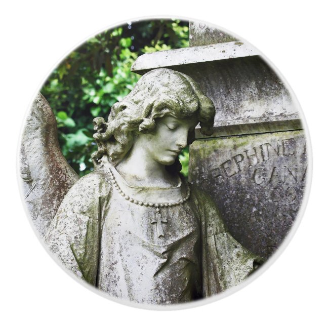 Pomo De Cerámica Falln Garden Angel (Anverso)