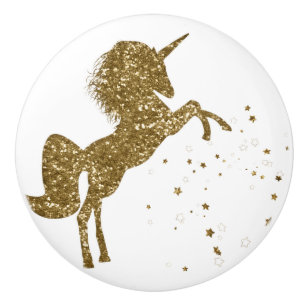 Pomo De Cerámica Fantasía de espuma mágica de unicornio para Purpur
