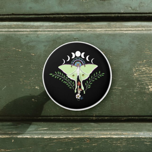 Pomo De Cerámica Fases de Luna Luna Luna Luna Luna Luna de Luna Neg (Subido por el creador)