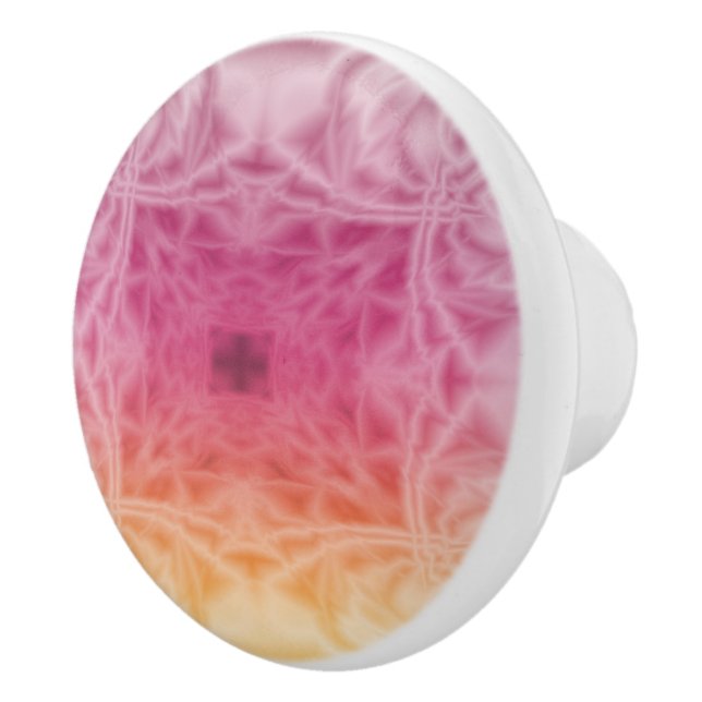 Pomo De Cerámica Feathers (Derecha)