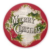 Feliz Navidad Estilo Vintage Decoración navideña