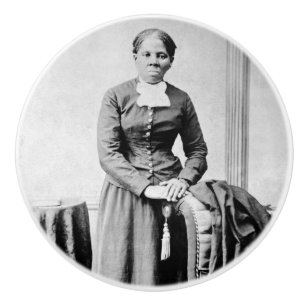 Pomo De Cerámica Ferrocarril Subterráneo Harriet Tubman Conductor