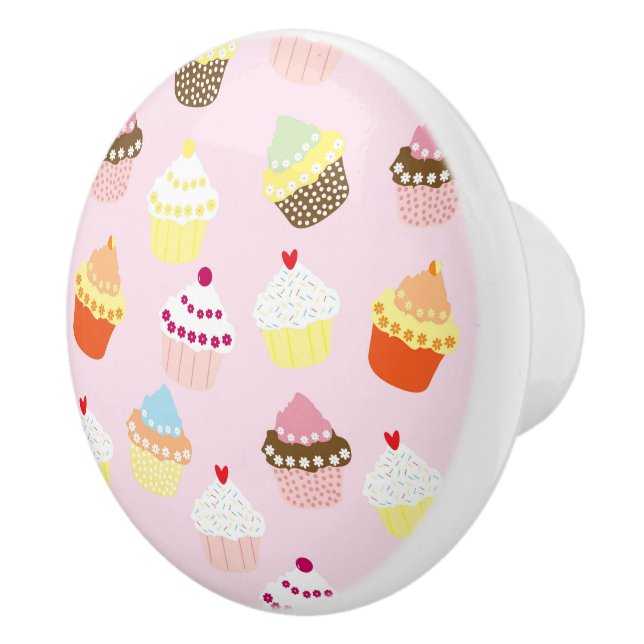 Pomo De Cerámica Fiesta del pastel Knob (Derecha)