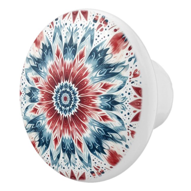 Pomo De Cerámica Flor de independencia (Derecha)