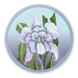 Pomo De Cerámica Flor de Smeraldo