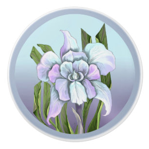 Pomo De Cerámica Flor de Smeraldo