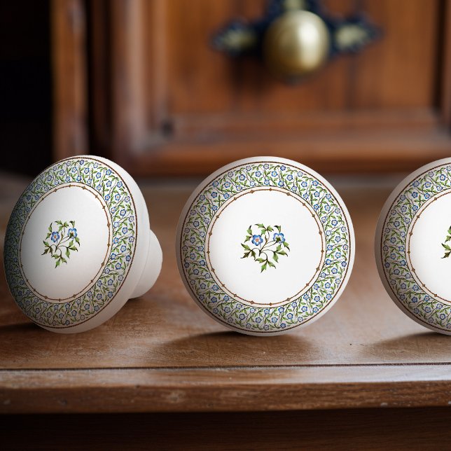 Pomo De Cerámica Floral victoriana Real Británica (Subido por el creador)