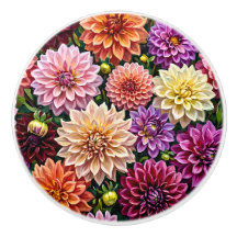 Flores de Dalia Coloridas