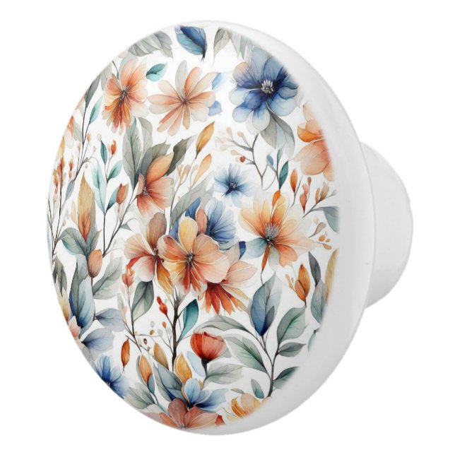 Pomo De Cerámica Flores de jengibre (Derecha)