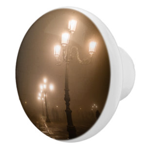 Pomo De Cerámica Foggy Piazza San Marco, Venecia