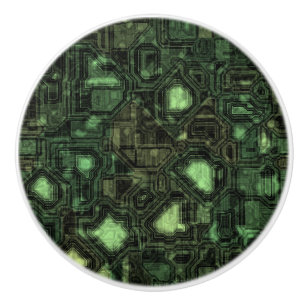 Pomo De Cerámica Fondo del circuito de ordenador