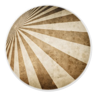 Pomo De Cerámica Fondo retro del modelo de la raya