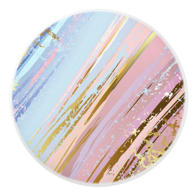 Pomo De Cerámica Fondo rosa texturizado (Anverso)