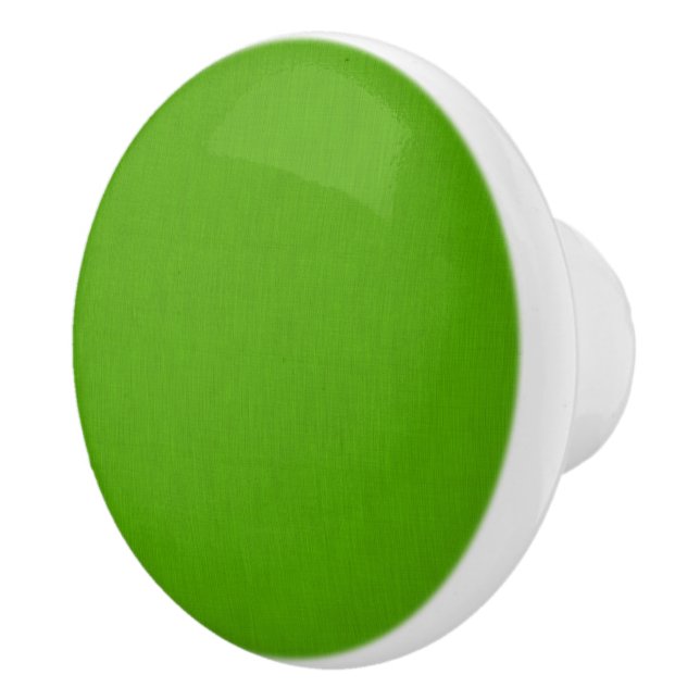 Pomo De Cerámica Fondo texturizado verde lima tranquilo y simple (Derecha)