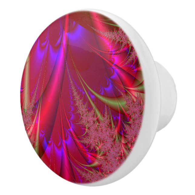 Pomo De Cerámica Fractal (Derecha)