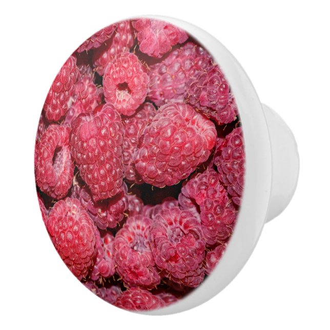 Pomo De Cerámica Frambuesas (Derecha)