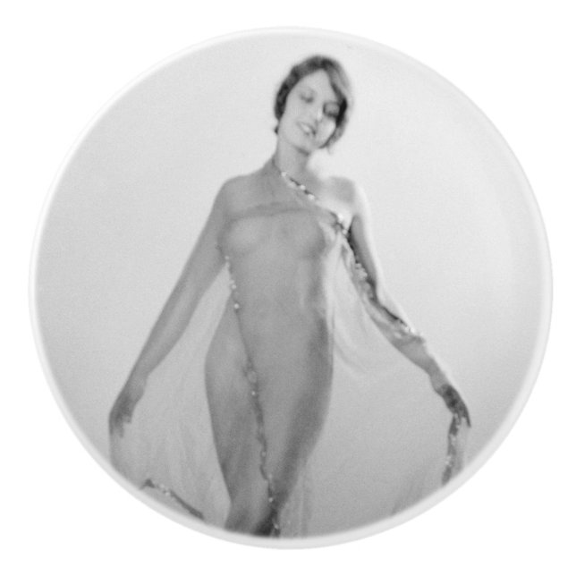 Pomo De Cerámica Francesca a Bella Ragazza, bella Chica italiana (Anverso)