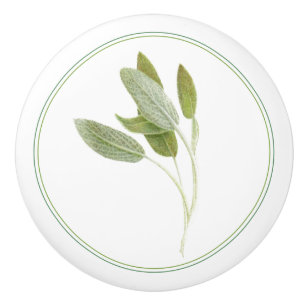 Pomo de cerámica FRESH SAGE