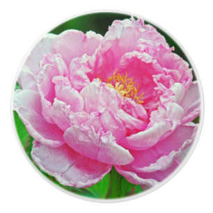 POMO DE CERÁMICA FRILLY PINK PEONY