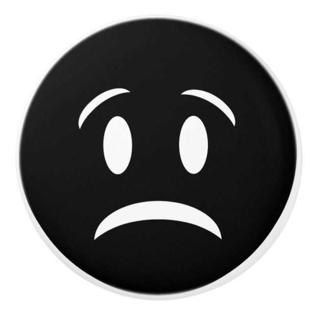 POMO DE CERÁMICA FROWNIE FACE (Anverso)