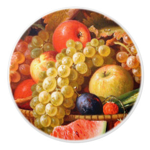 Pomo De Cerámica Fruta