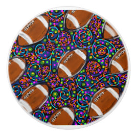 Pomo De Cerámica Fútbol